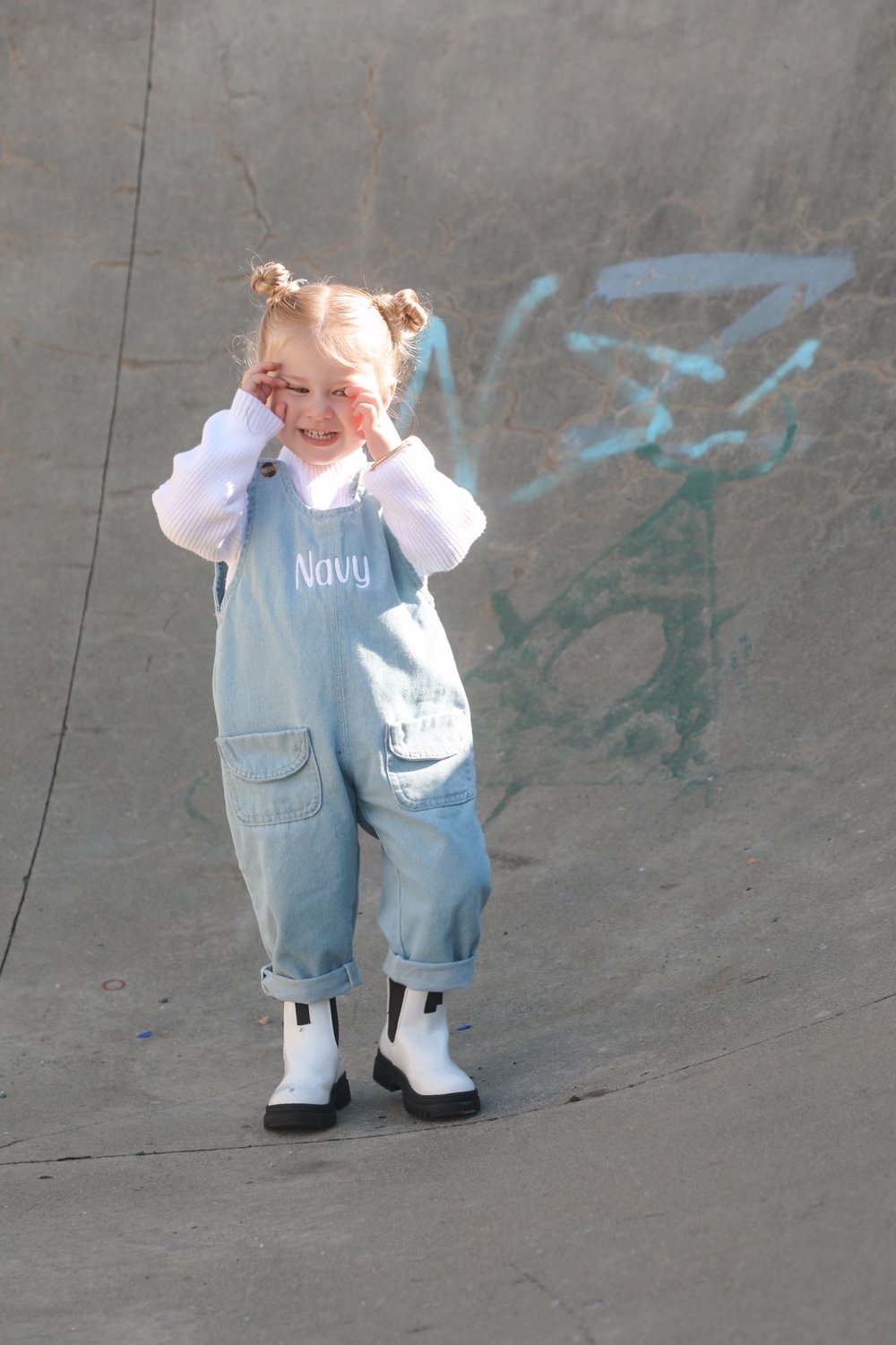 Denim Overalls