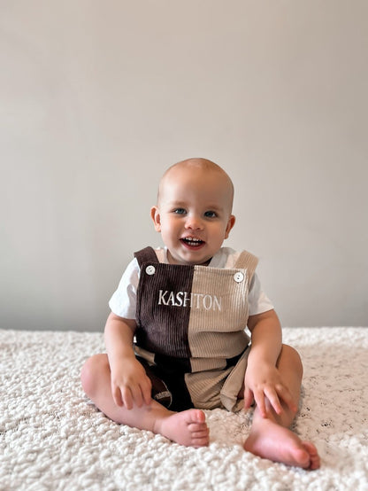 Colour-Block Shortalls