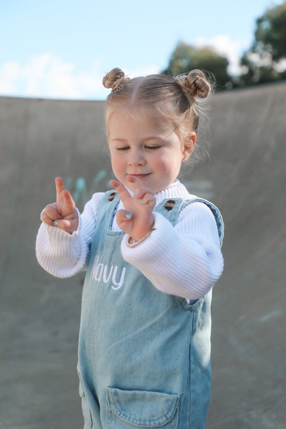 Denim Overalls