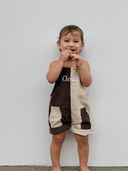 Colour-Block Shortalls